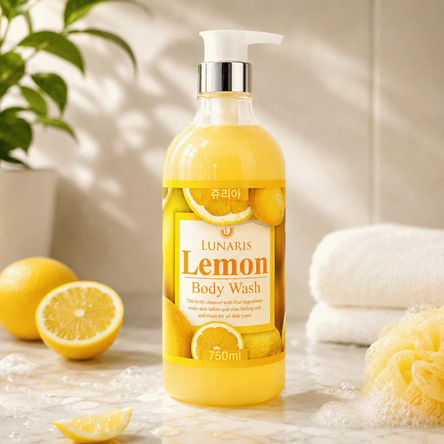 Lunaris Lemon Body Wash - 750ml